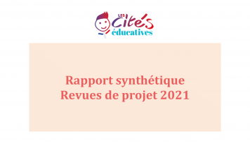 Rapport synthétique - Revues de projet 2021