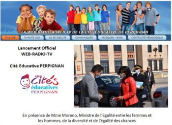 VIVRE LA FRATERNITE-LANCEMENT WEB-RADIO/TV   VISITE MINISTRE EGALITE des CHANCES