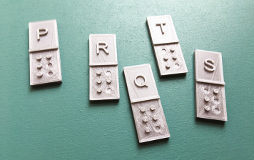 Création de dominos adaptés pour l'apprentissage du Braille