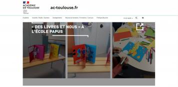 « Des livres et nous » est un projet pédagogique et culturel soutenu par La Cité Éducative Grand Mirail