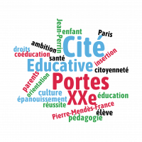 Logo Cité Éducative des Portes du 20e