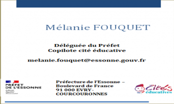 Mélanie FOUQUET - Copilote cité éducative