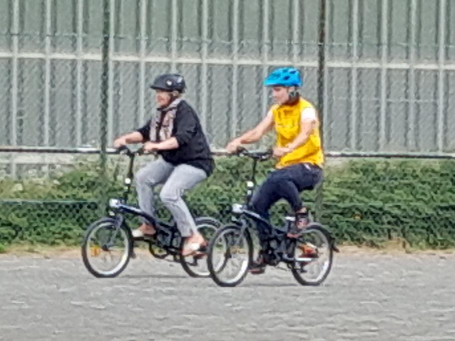 apprentissage vélo pour familles