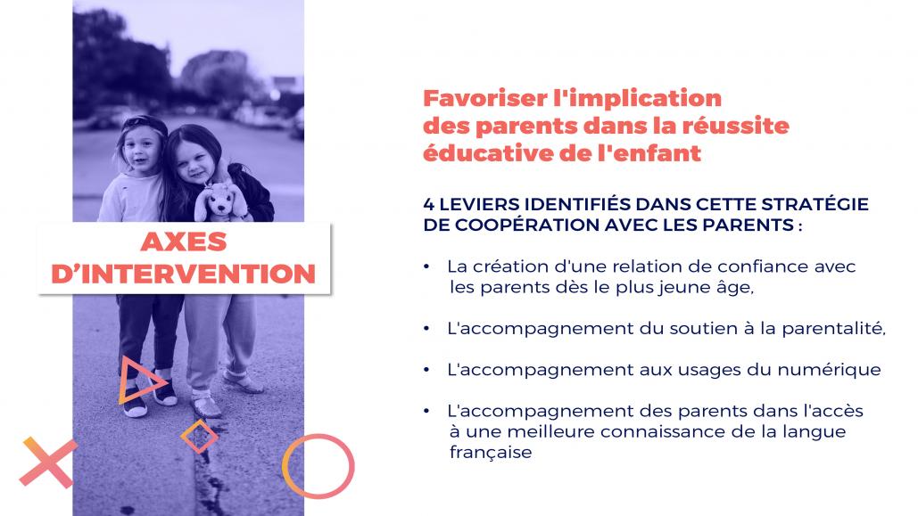 Diaporama présentant le projet et axes d'interventions de la Cité éducative de Dijon. page 10